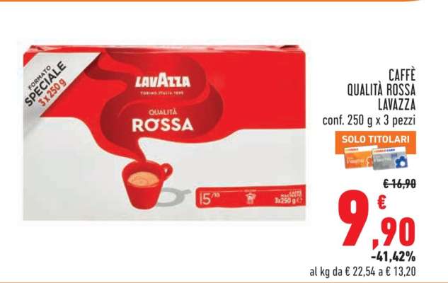 CAFFÈ QUALITÀ ROSSA LAVAZZA