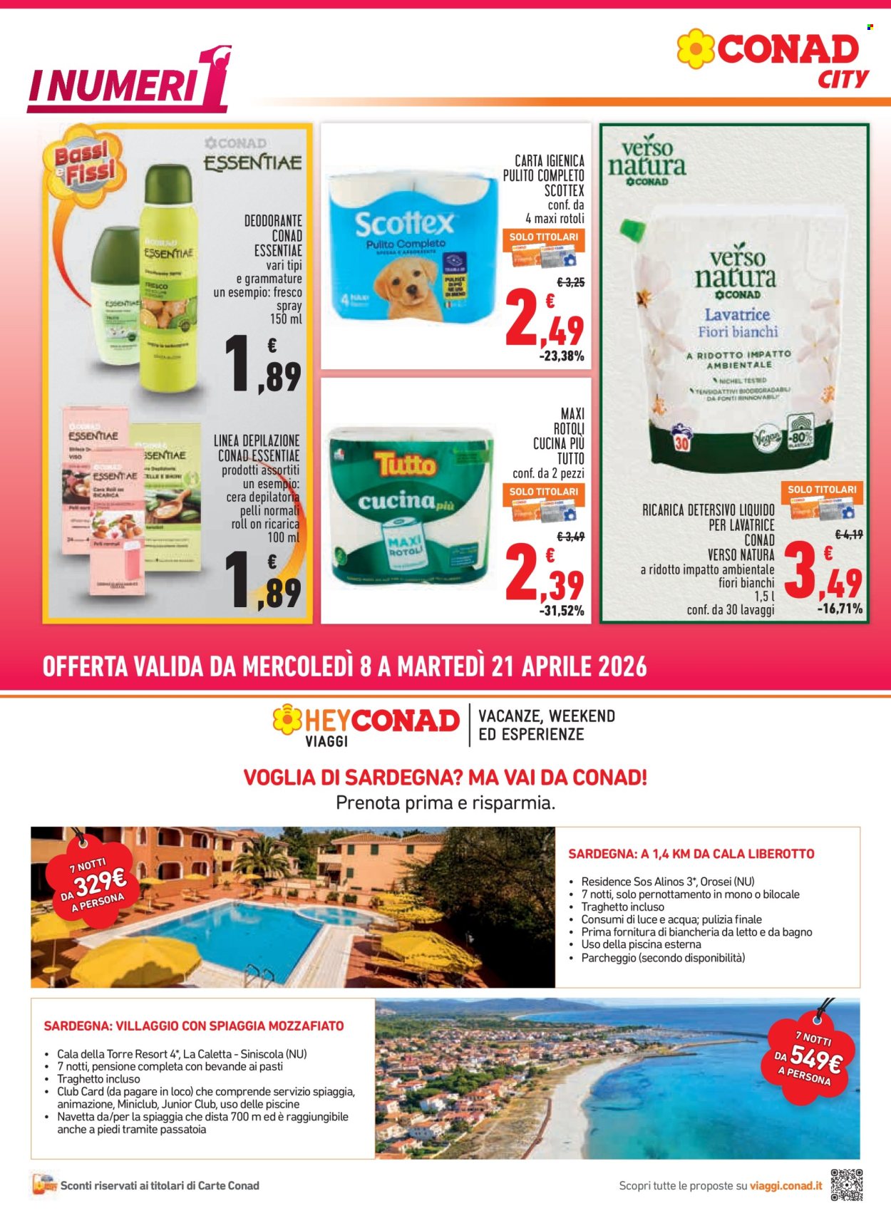 Volantino Conad - 8/4/2026 - 21/4/2026. Pagina 4