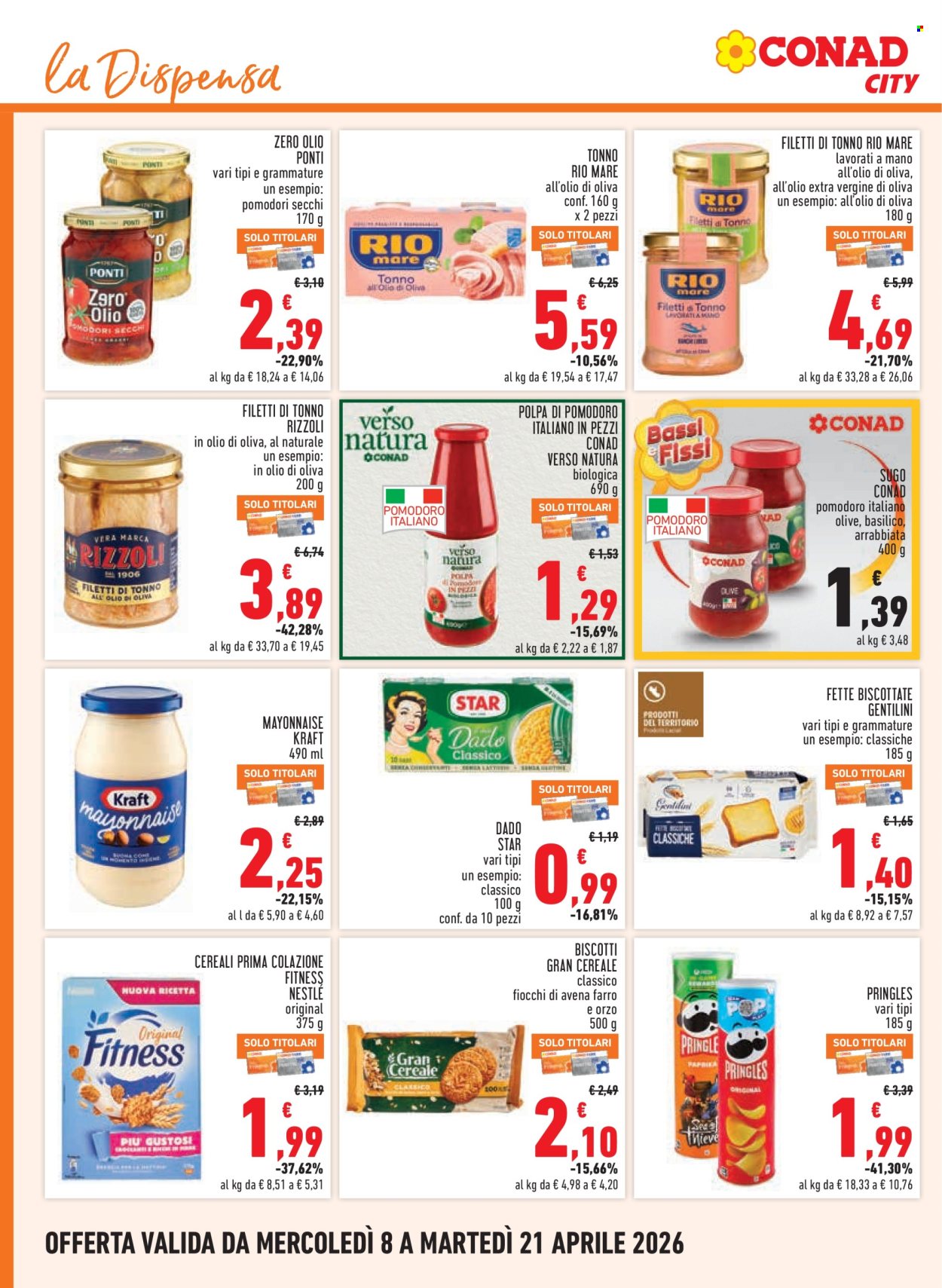 Volantino Conad - 8/4/2026 - 21/4/2026. Pagina 14