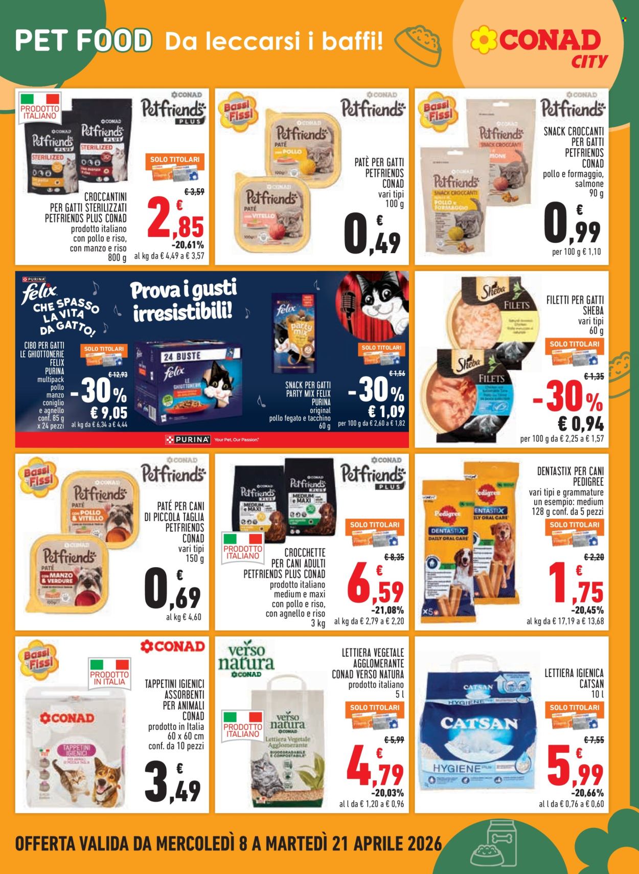 Volantino Conad - 8/4/2026 - 21/4/2026. Pagina 17