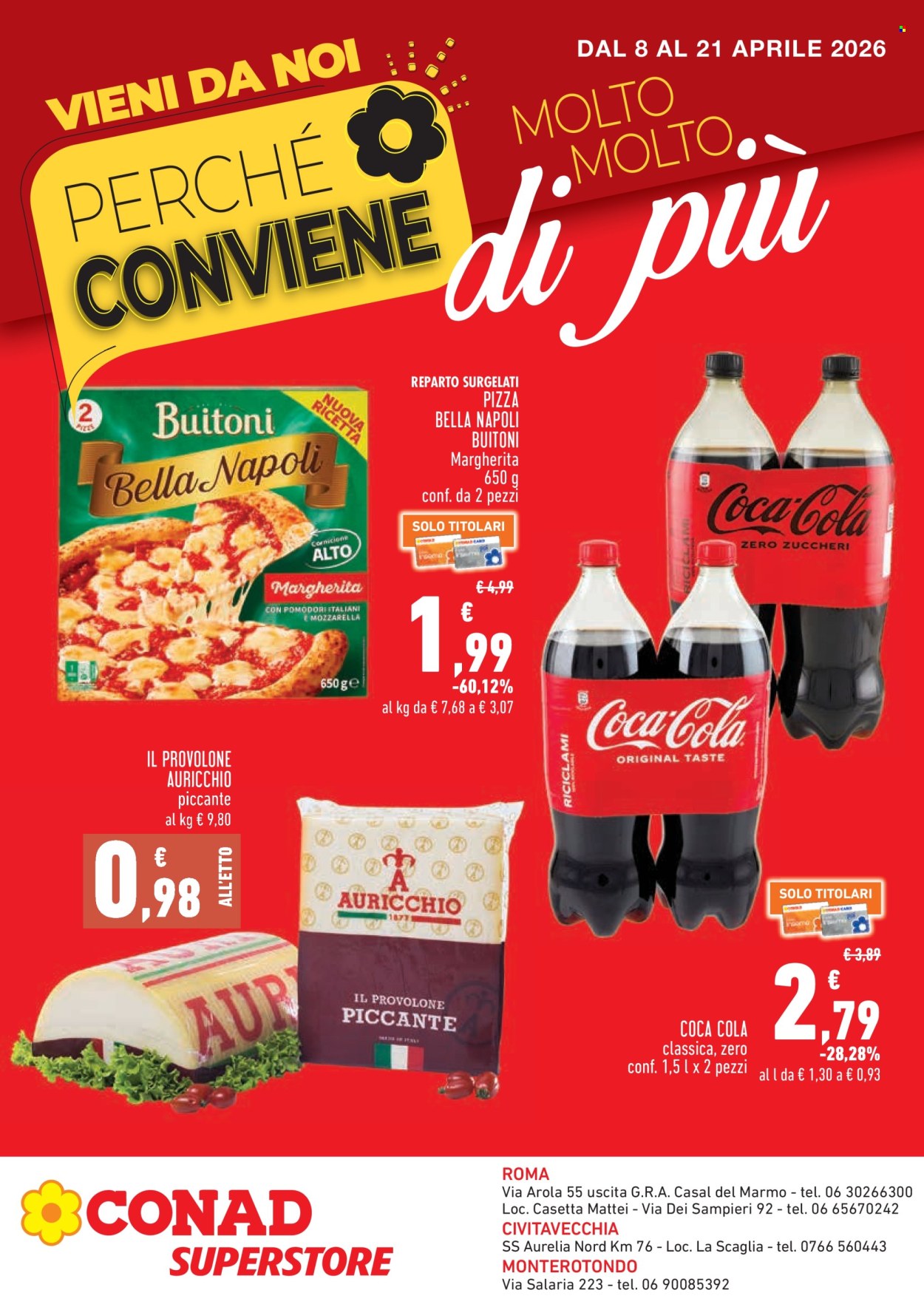 Volantino Conad - 8/4/2026 - 21/4/2026. Pagina 1