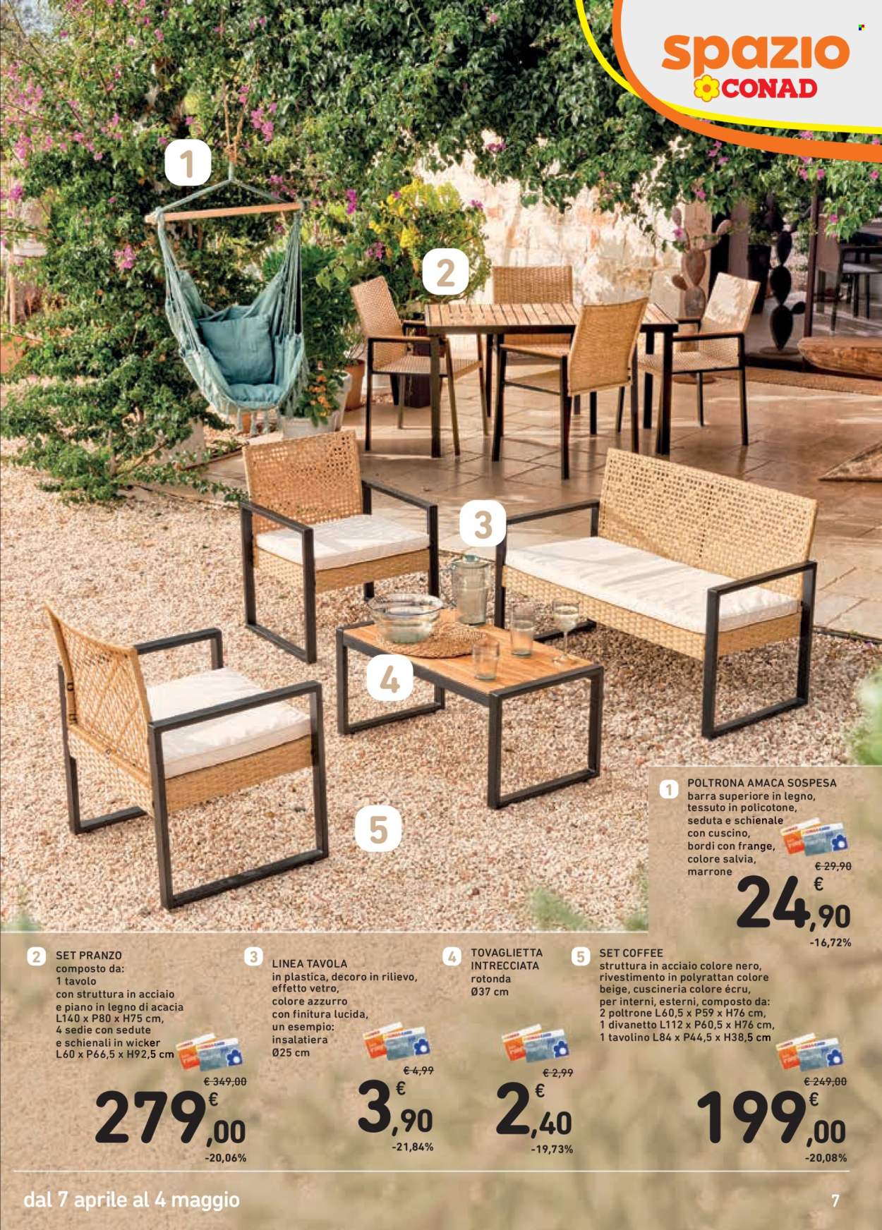 Volantino Spazio Conad - 7/4/2026 - 4/5/2026. Pagina 7