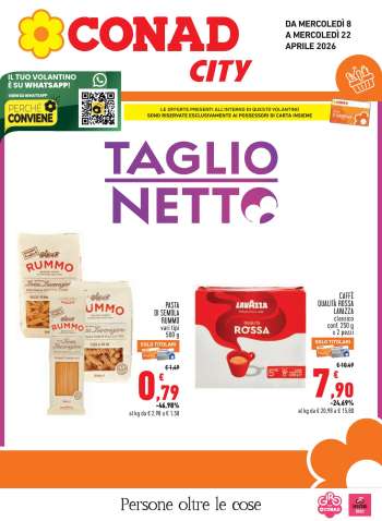 Volantino Conad City - 8/4/2026 - 22/4/2026.