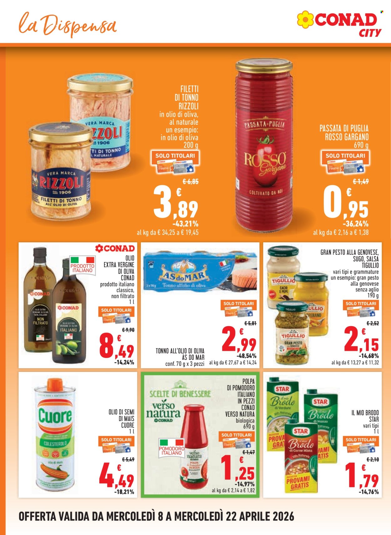 Volantino Conad City - 8/4/2026 - 22/4/2026. Pagina 8
