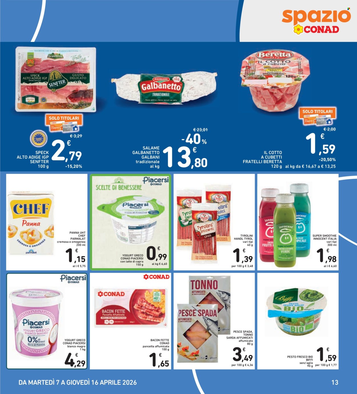 Volantino Spazio Conad - 7/4/2026 - 16/4/2026. Pagina 13
