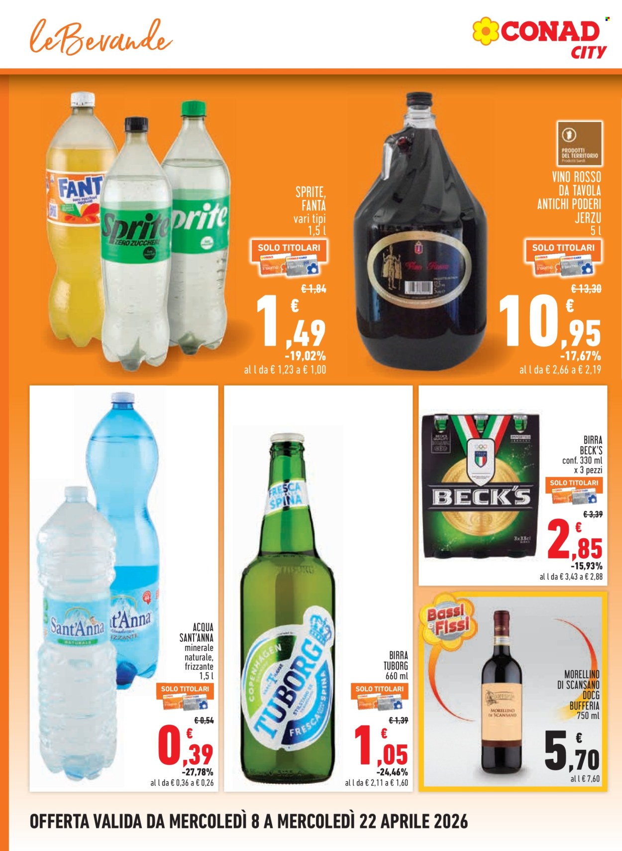 Volantino Conad - 8/4/2026 - 22/4/2026. Pagina 10
