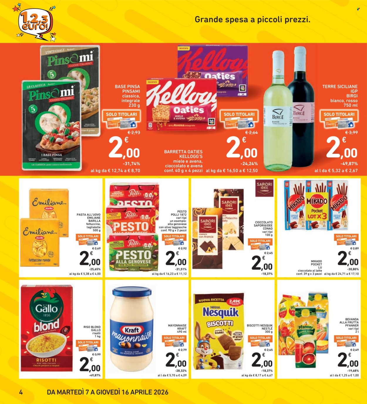 Volantino Spazio Conad - 7/4/2026 - 16/4/2026. Pagina 4