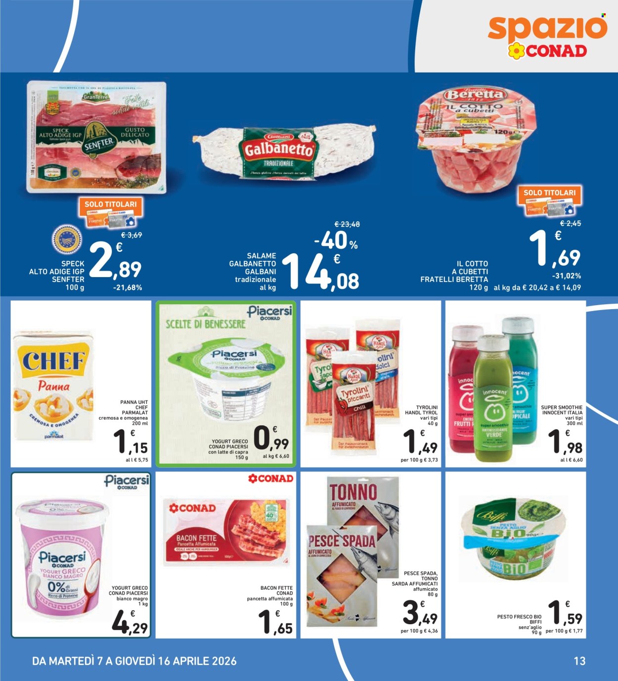 Volantino Spazio Conad - 7/4/2026 - 16/4/2026. Pagina 13