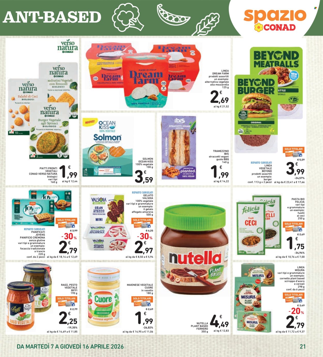 Volantino Spazio Conad - 7/4/2026 - 16/4/2026. Pagina 21