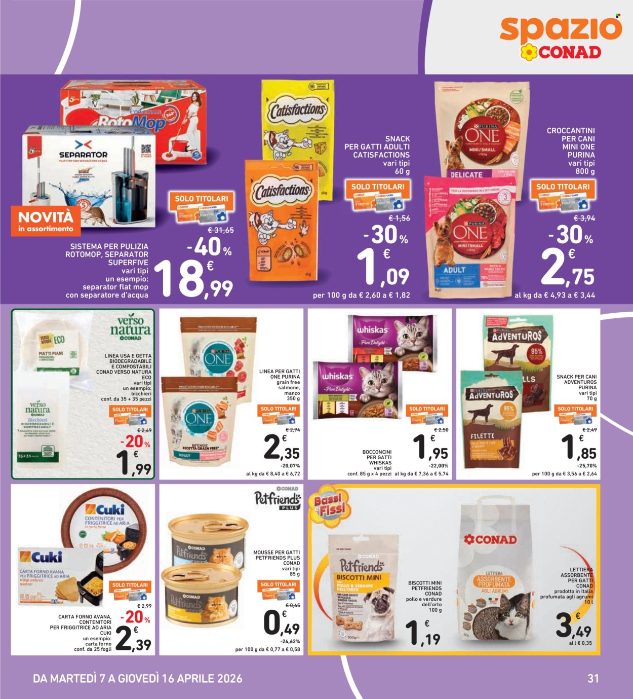 Volantino Spazio Conad - 7/4/2026 - 16/4/2026. Pagina 31