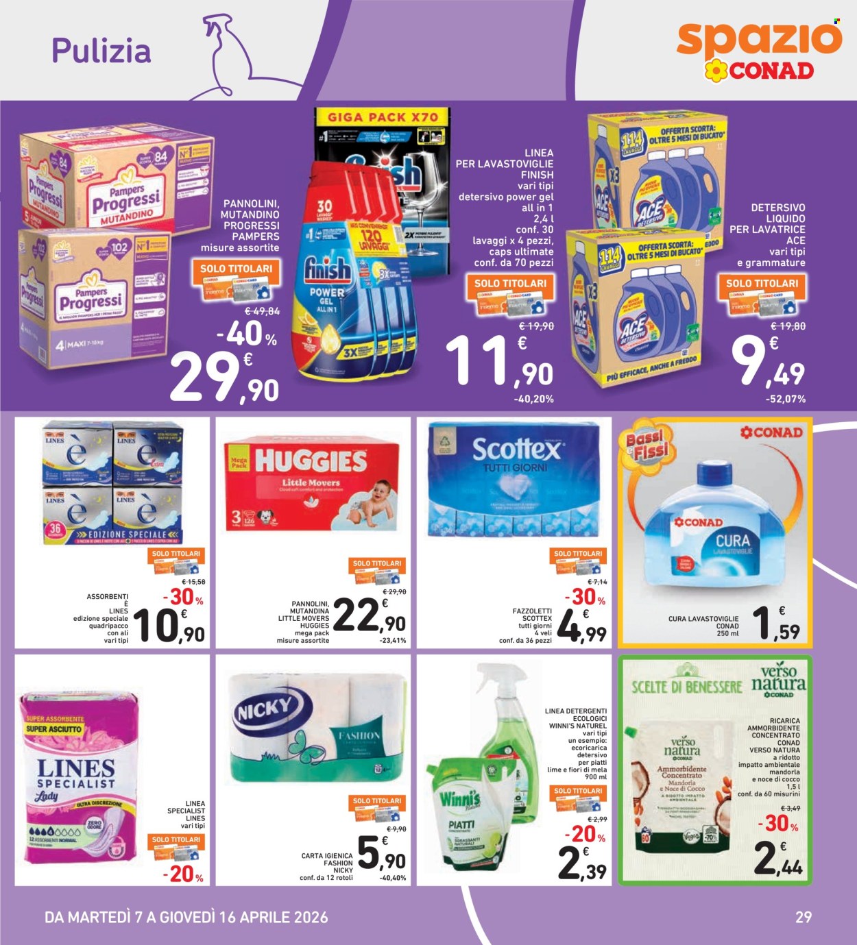 Volantino Spazio Conad - 7/4/2026 - 16/4/2026. Pagina 29