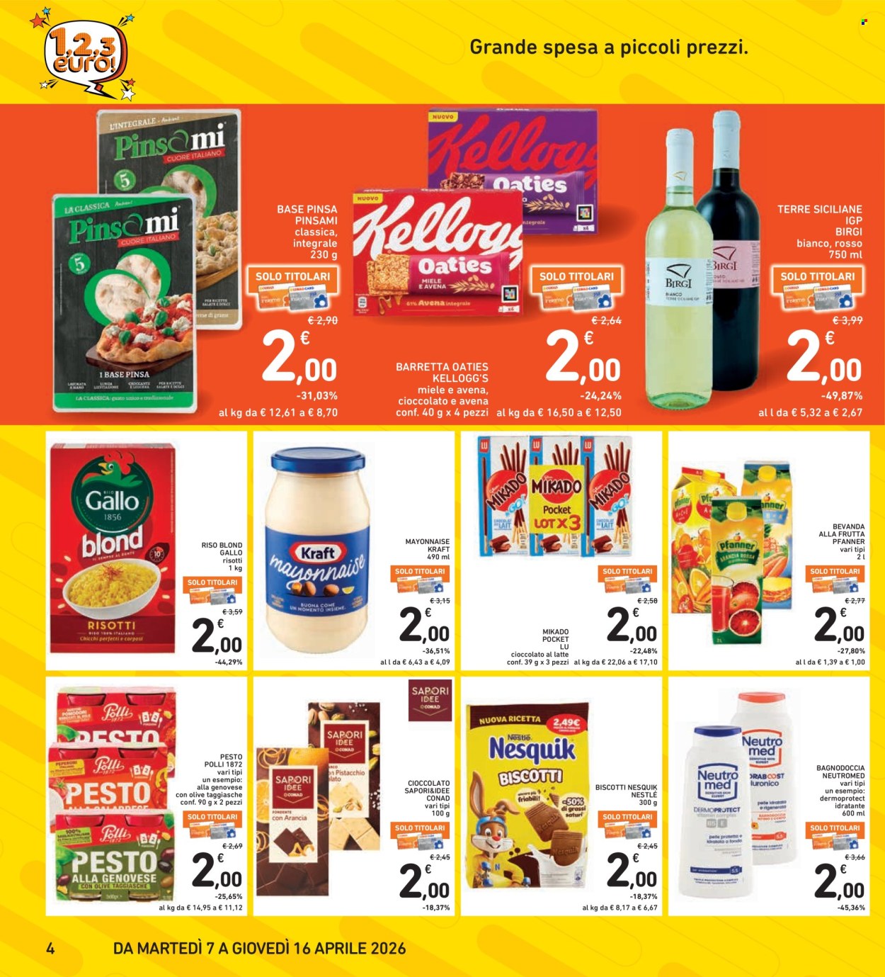 Volantino Spazio Conad - 7/4/2026 - 16/4/2026. Pagina 4