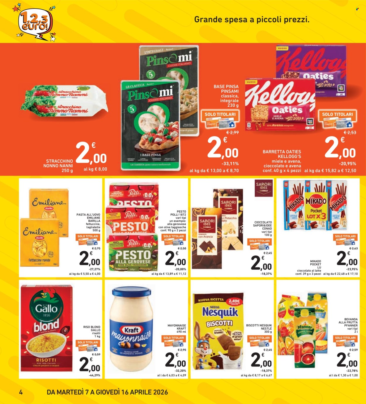 Volantino Spazio Conad - 7/4/2026 - 16/4/2026. Pagina 4