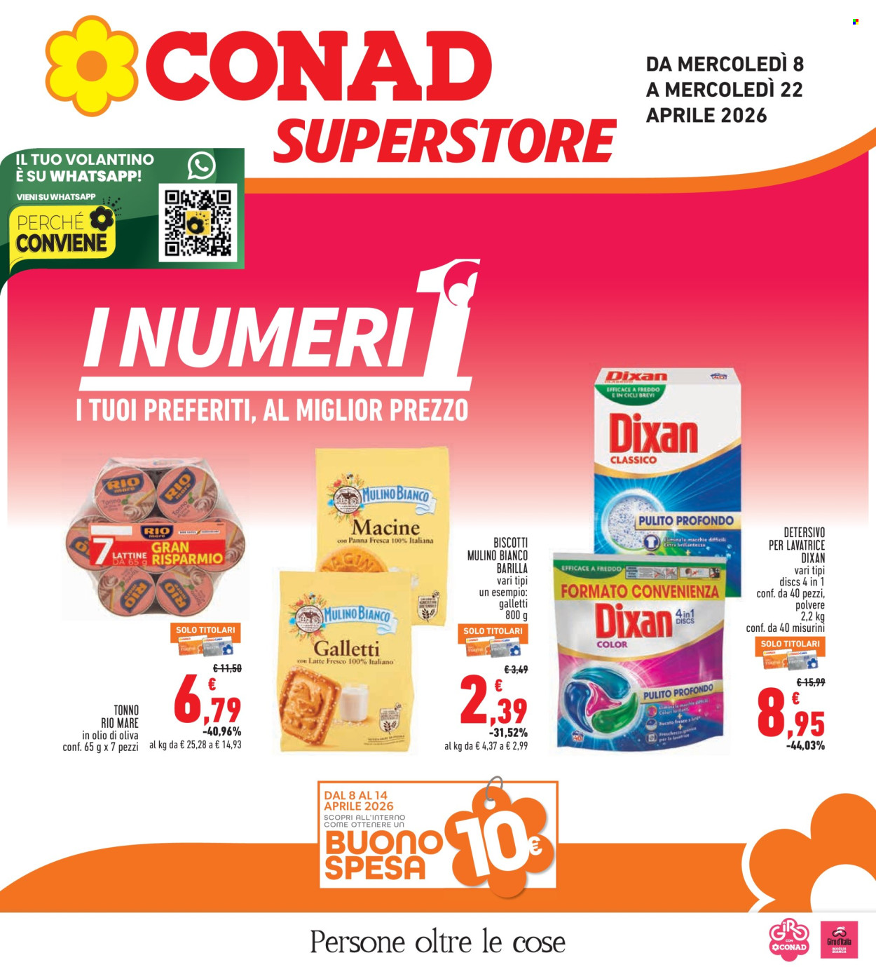 Volantino Conad Superstore - 8/4/2026 - 22/4/2026. Pagina 1