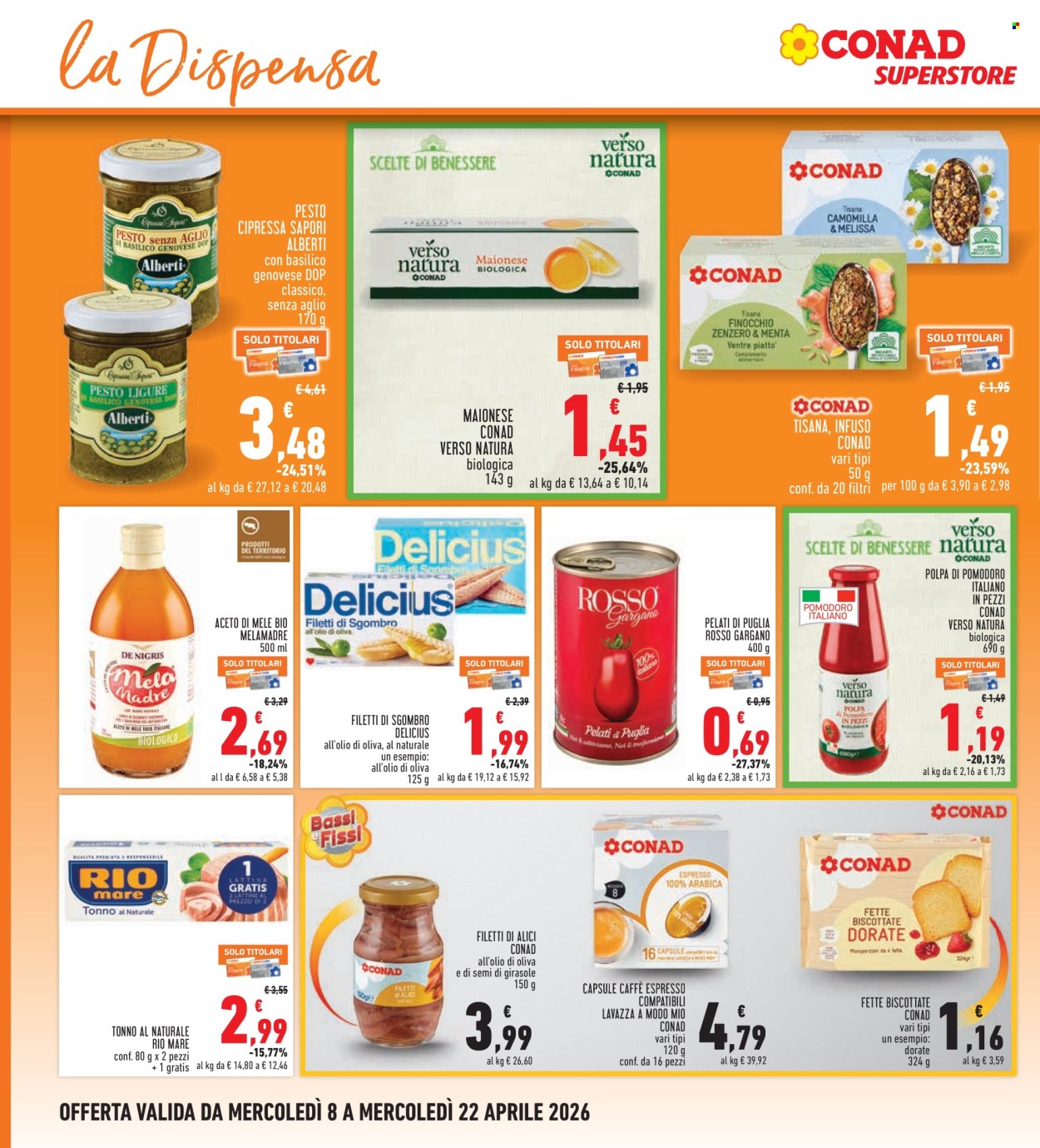 Volantino Conad Superstore - 8/4/2026 - 22/4/2026. Pagina 18