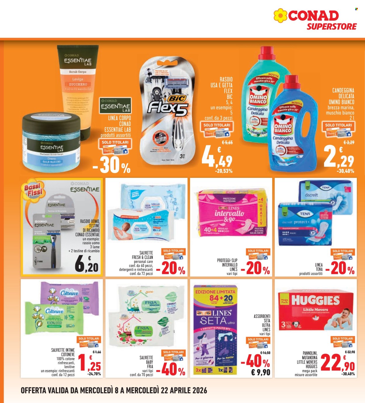 Volantino Conad Superstore - 8/4/2026 - 22/4/2026. Pagina 22