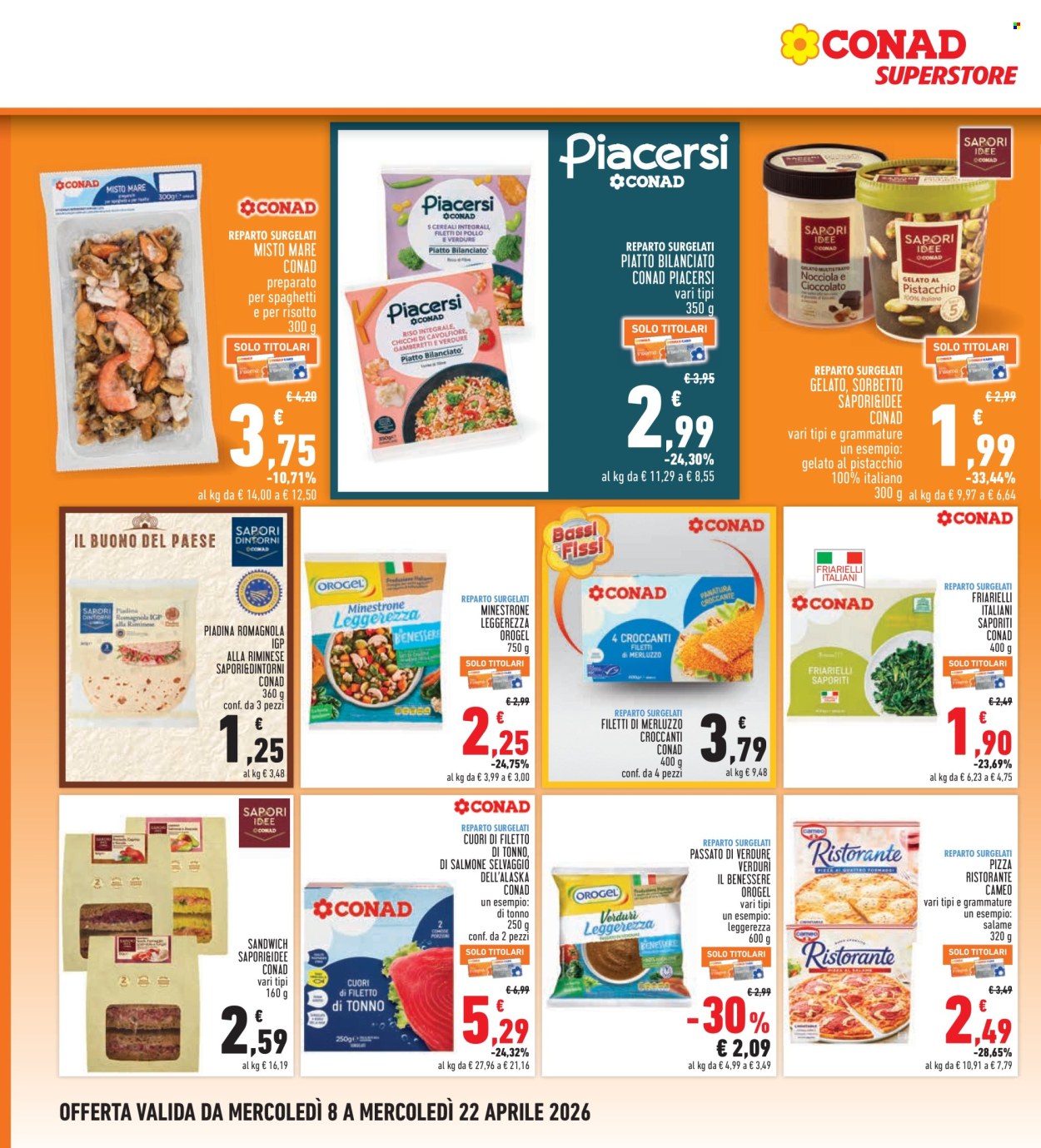 Volantino Conad Superstore - 8/4/2026 - 22/4/2026. Pagina 14