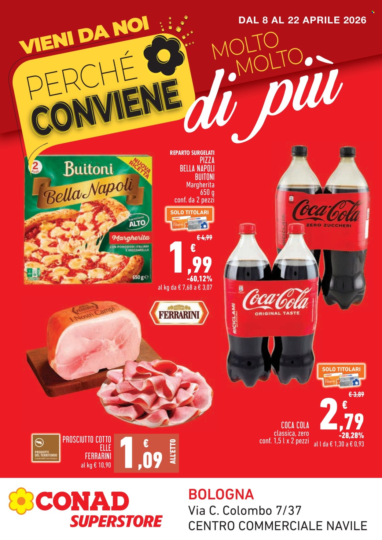Volantino Conad Superstore - 8/4/2026 - 22/4/2026. Pagina 1