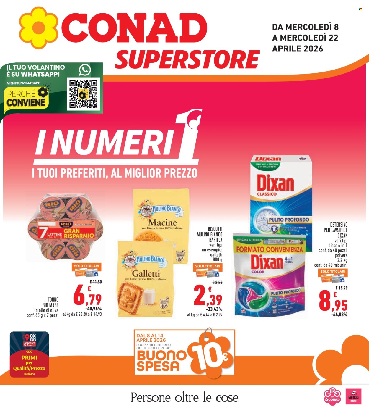 Volantino Conad - 8/4/2026 - 22/4/2026. Pagina 1