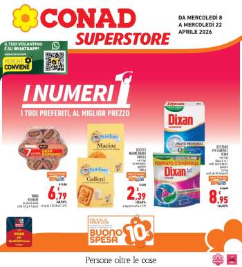 Volantino Conad - 8/4/2026 - 22/4/2026.