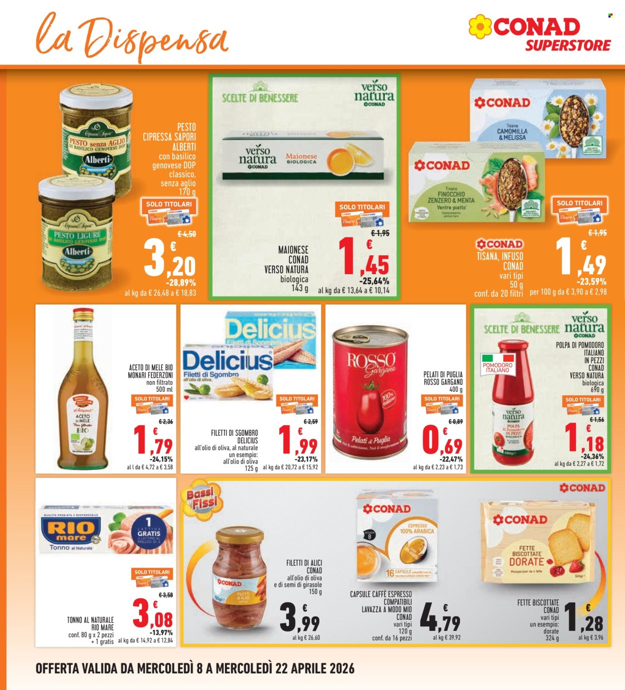 Volantino Conad - 8/4/2026 - 22/4/2026. Pagina 18