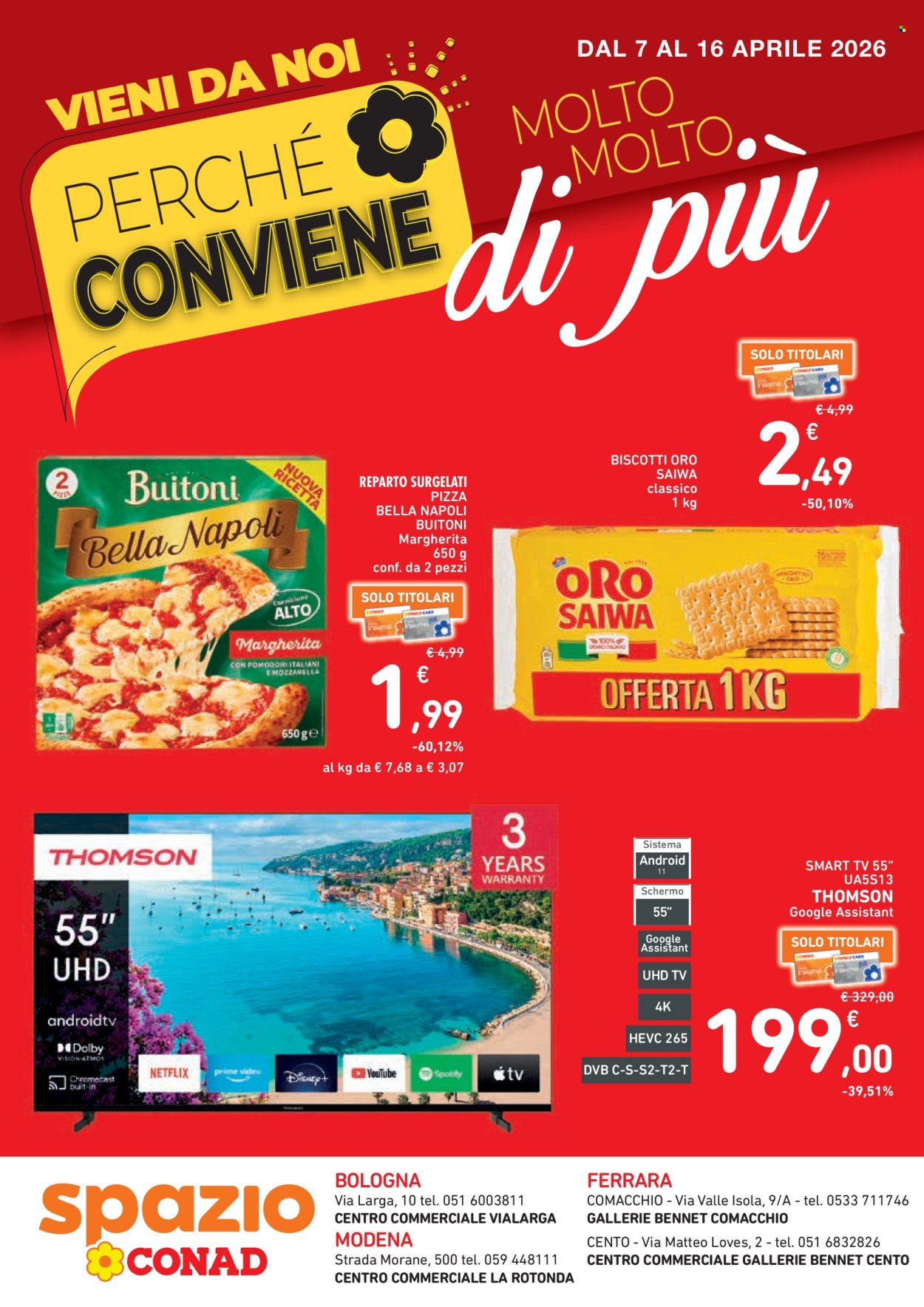 Volantino Spazio Conad - 7/4/2026 - 16/4/2026. Pagina 1