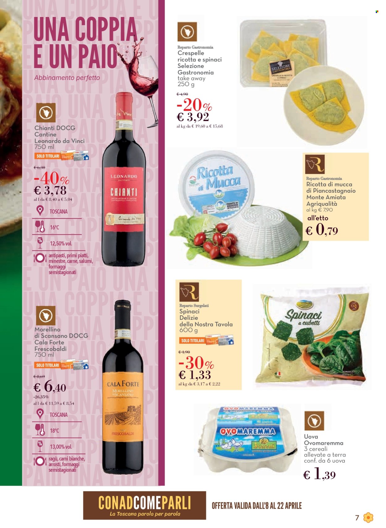 Volantino Conad - 8/4/2026 - 22/4/2026. Pagina 7