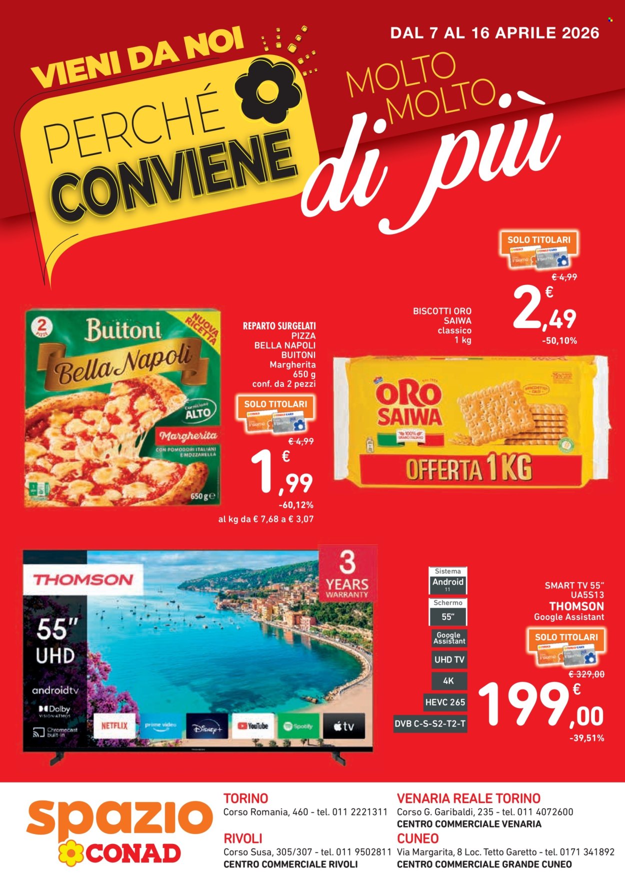 Volantino Spazio Conad - 7/4/2026 - 16/4/2026. Pagina 1