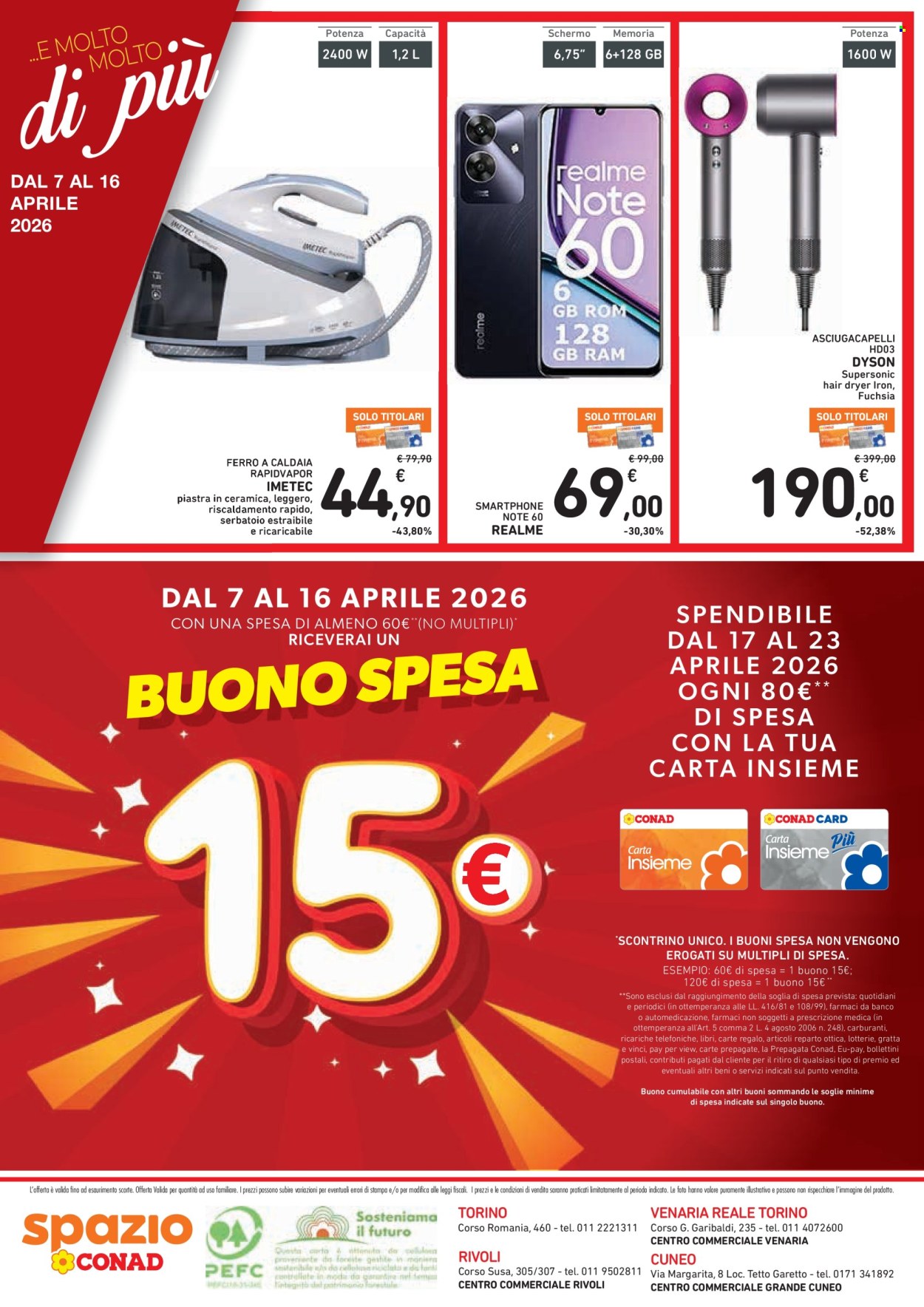 Volantino Spazio Conad - 7/4/2026 - 16/4/2026. Pagina 4