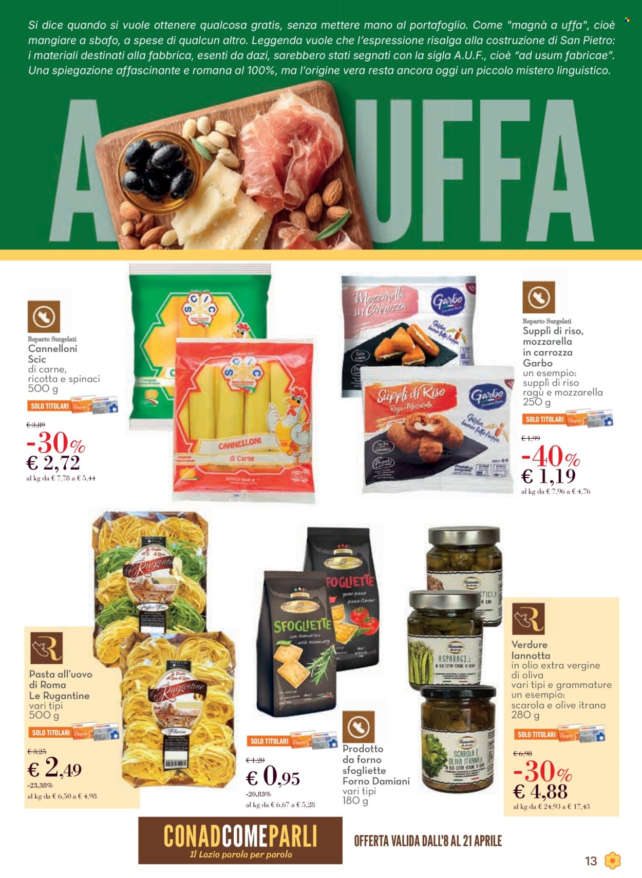 Volantino Conad - 8/4/2026 - 22/4/2026. Pagina 13
