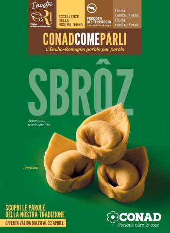 Volantino Conad - 8/4/2026 - 22/4/2026.