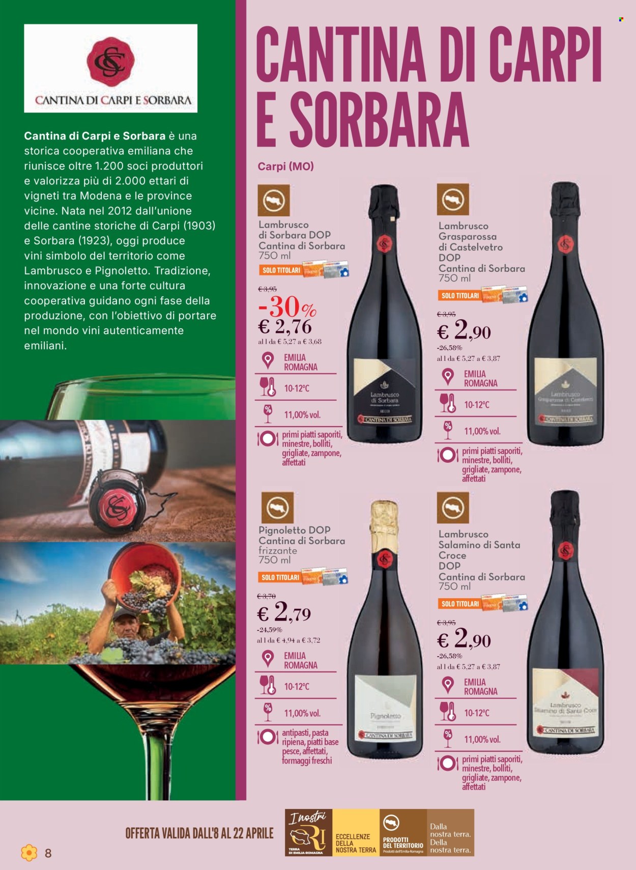 Volantino Conad - 8/4/2026 - 22/4/2026. Pagina 8