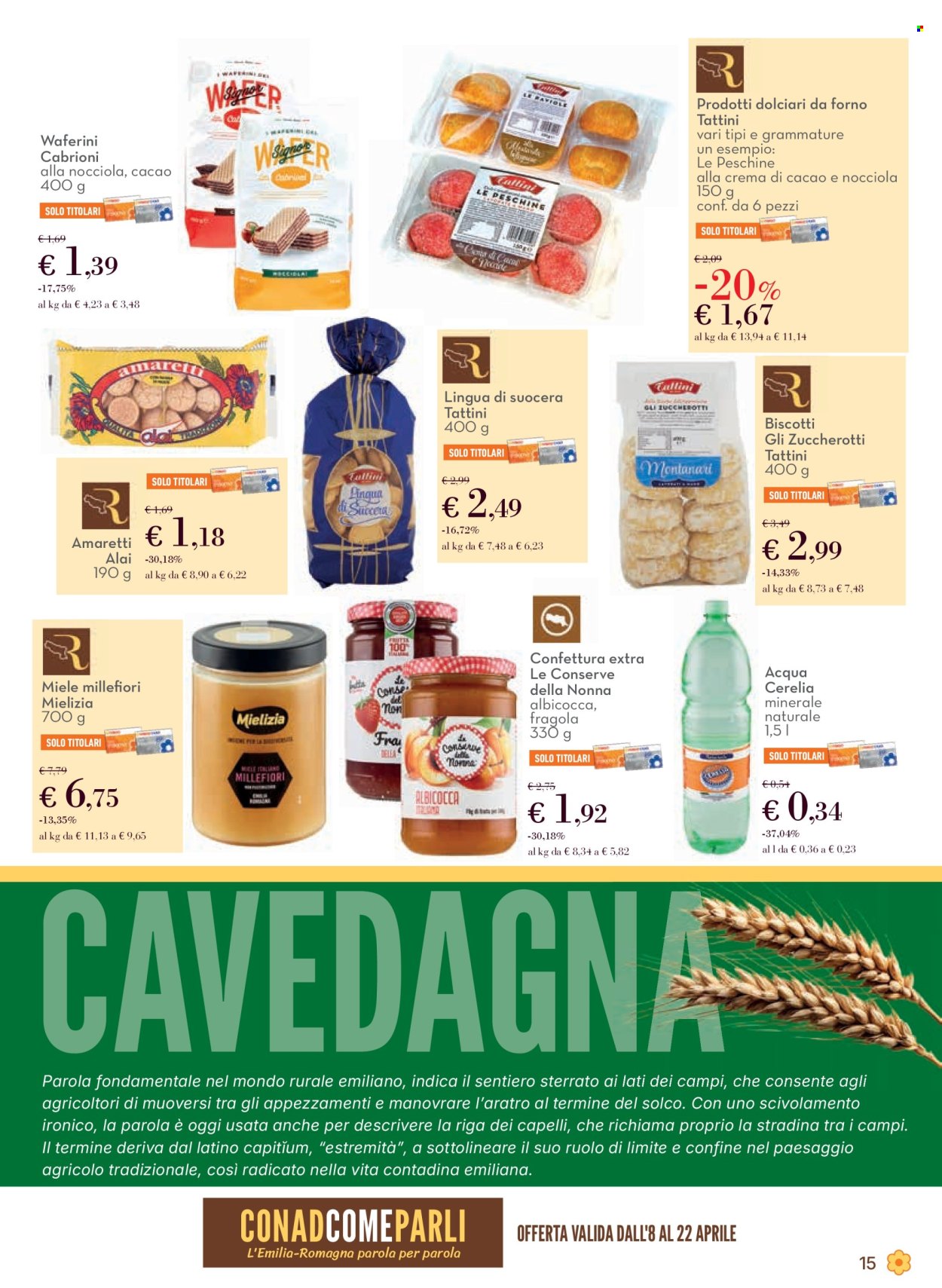 Volantino Conad - 8/4/2026 - 22/4/2026. Pagina 15