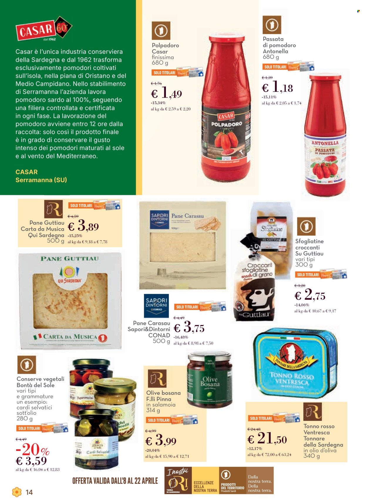 Volantino Conad - 8/4/2026 - 22/4/2026. Pagina 14