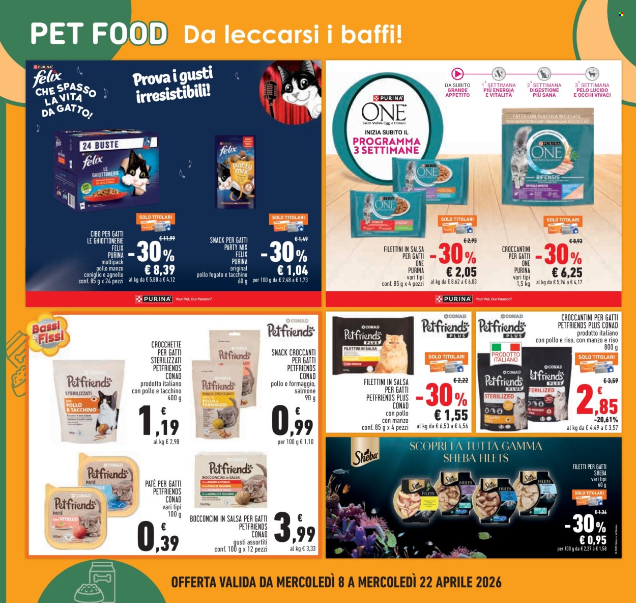 Volantino Conad - 8/4/2026 - 22/4/2026. Pagina 22