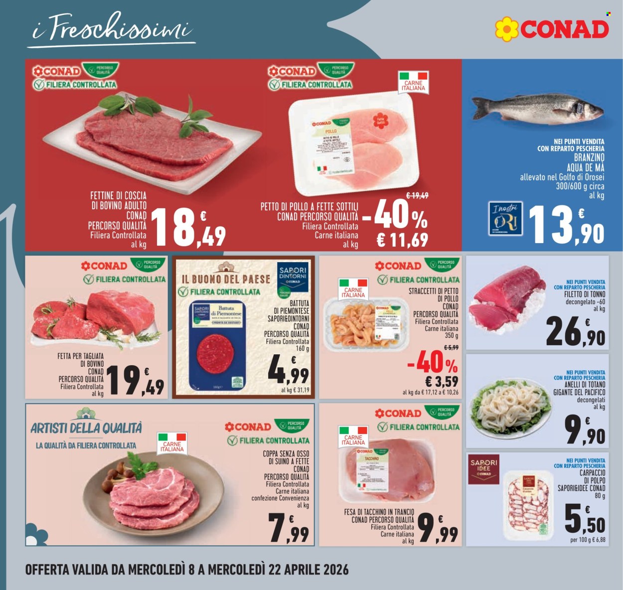 Volantino Conad - 8/4/2026 - 22/4/2026. Pagina 10