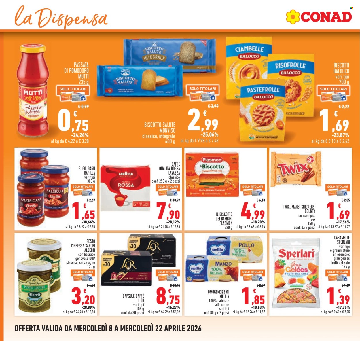 Volantino Conad - 8/4/2026 - 22/4/2026. Pagina 18