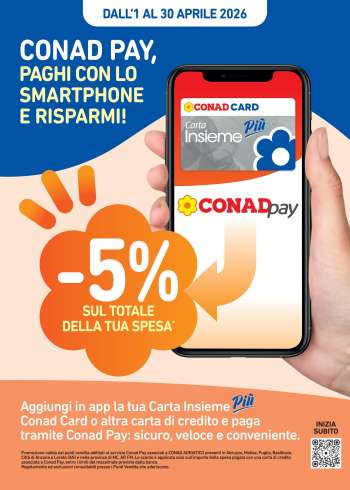 Volantino Conad - 1/4/2026 - 30/4/2026.