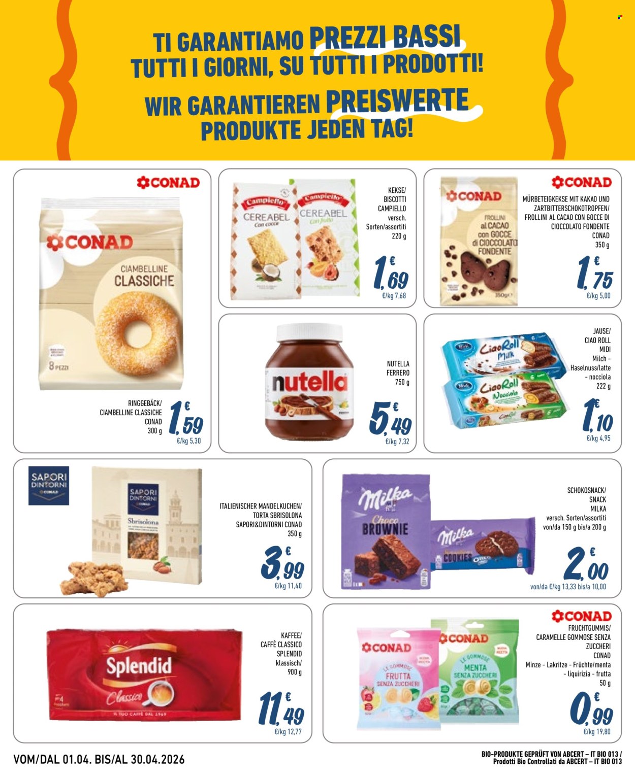 Volantino Spesa Facile Conad - 1/4/2026 - 30/4/2026. Pagina 8