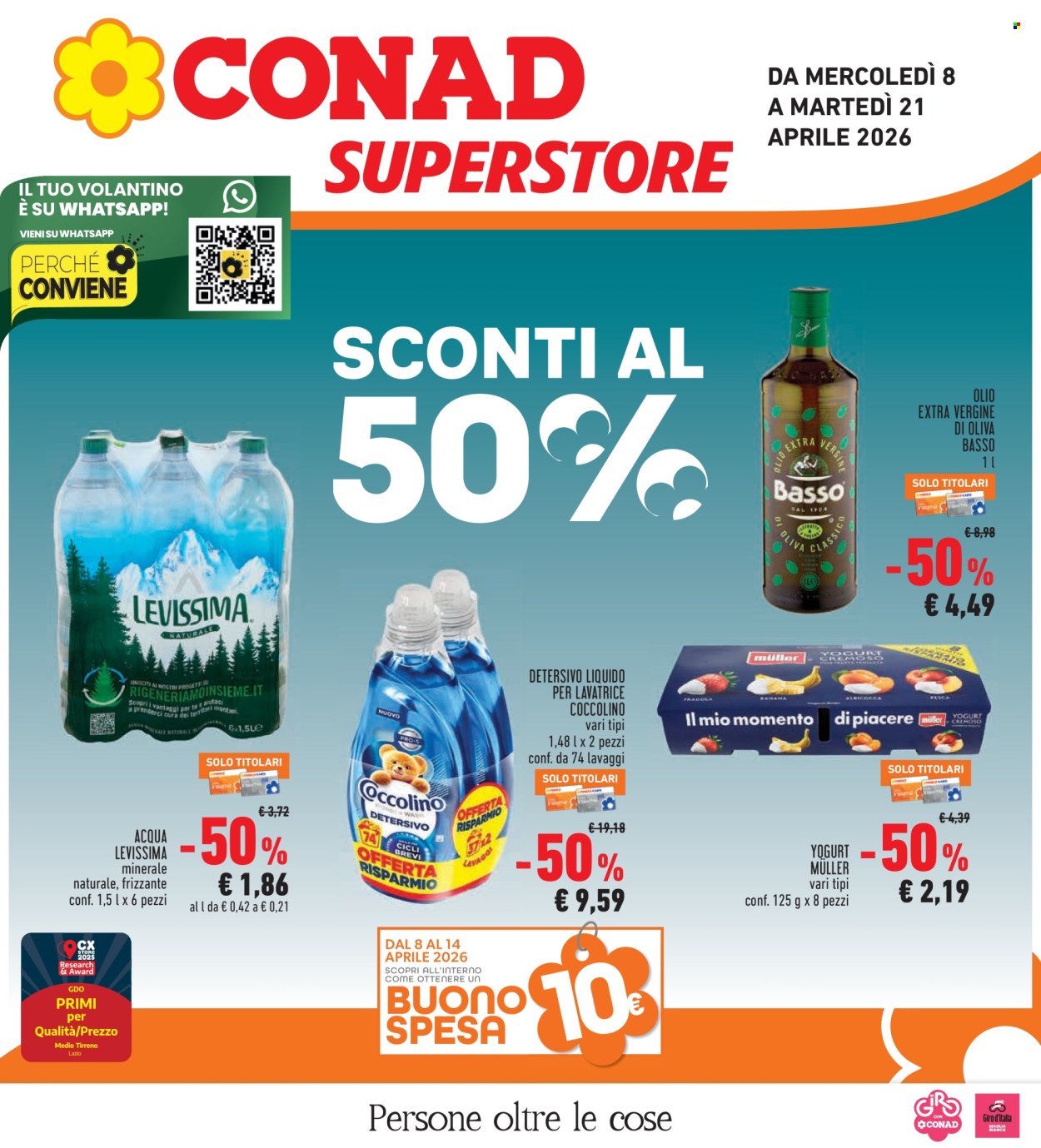 Volantino Conad - 8/4/2026 - 21/4/2026. Pagina 1