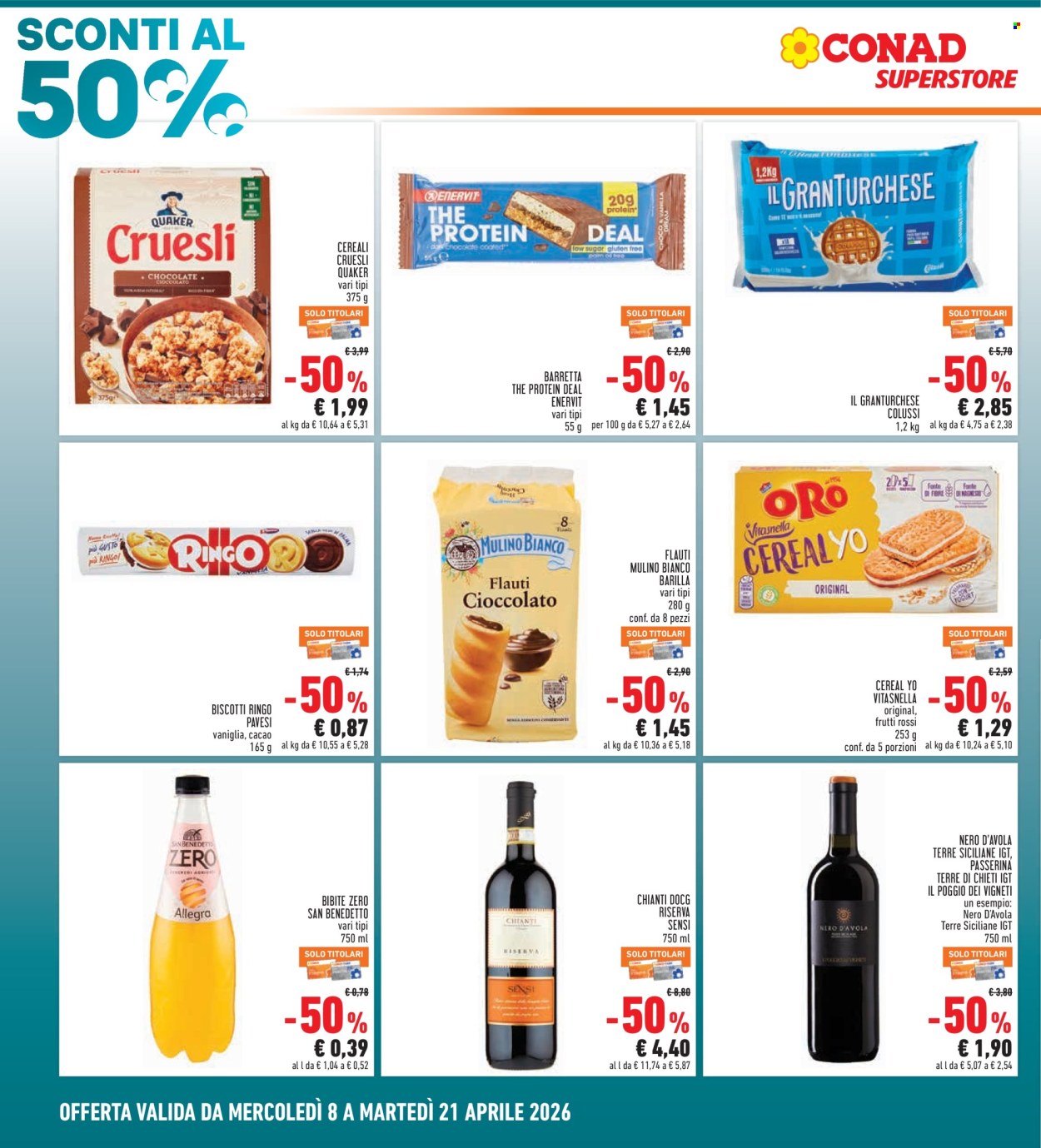 Volantino Conad - 8/4/2026 - 21/4/2026. Pagina 4
