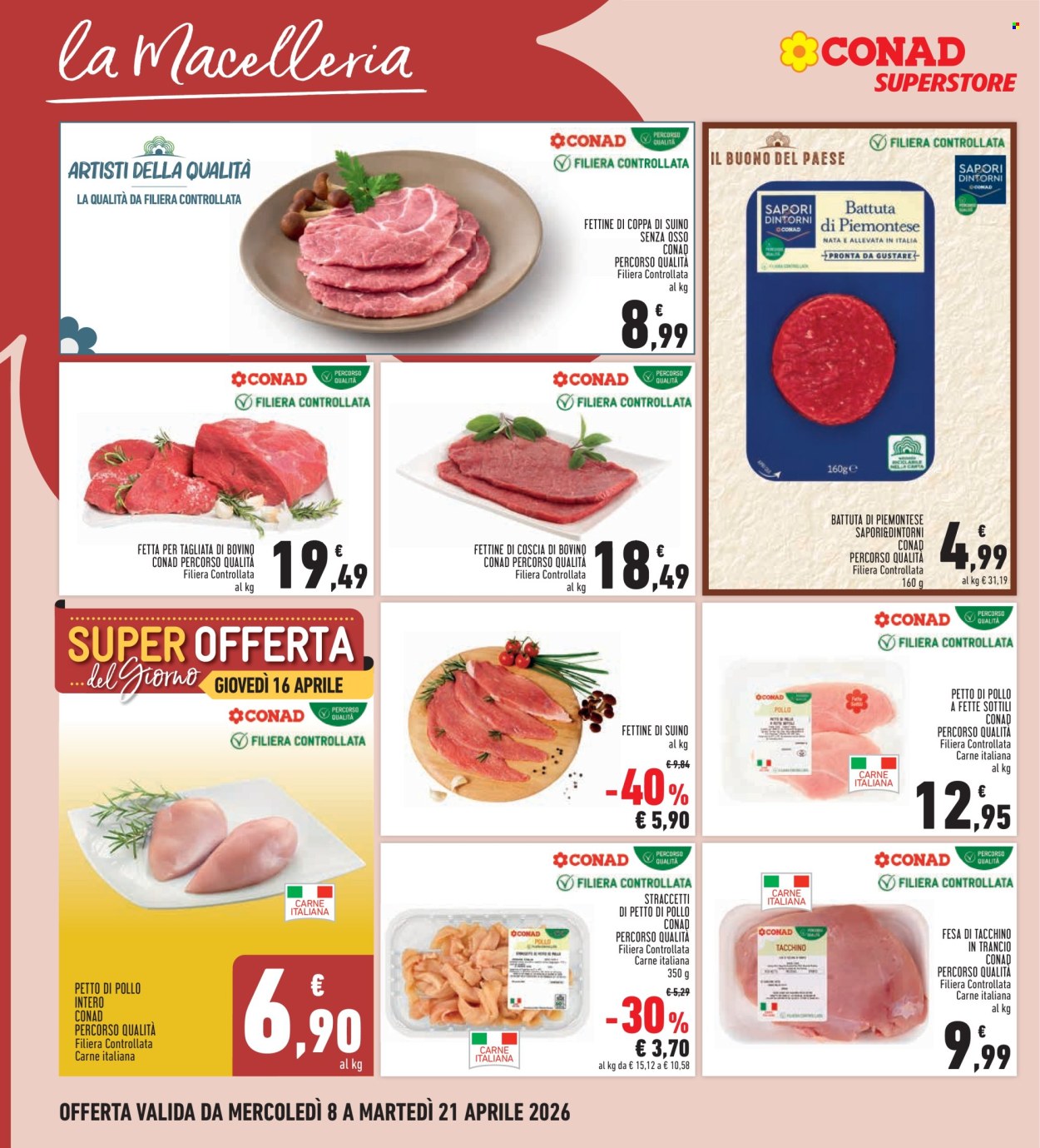 Volantino Conad - 8/4/2026 - 21/4/2026. Pagina 8