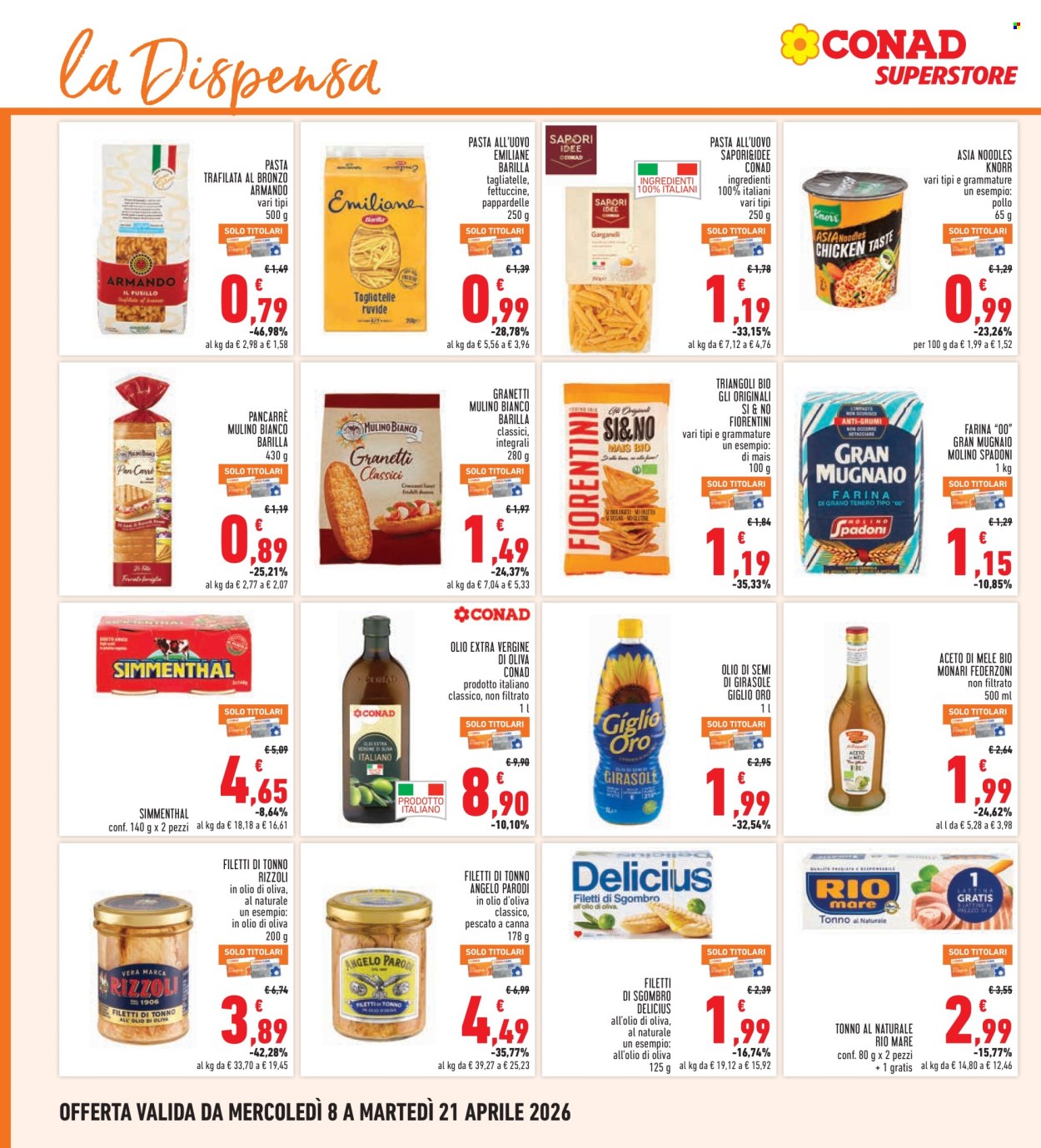 Volantino Conad - 8/4/2026 - 21/4/2026. Pagina 16