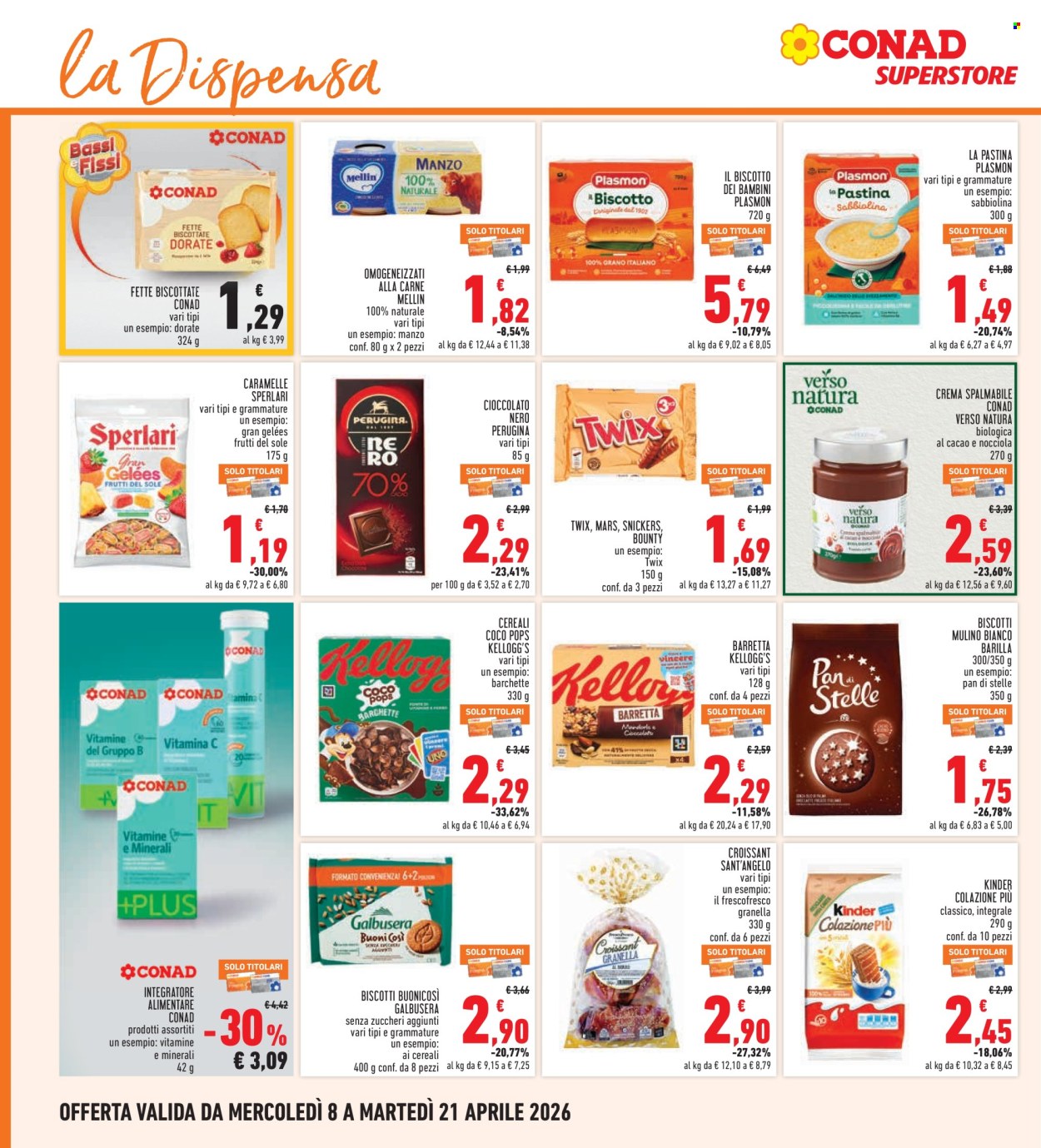 Volantino Conad - 8/4/2026 - 21/4/2026. Pagina 18