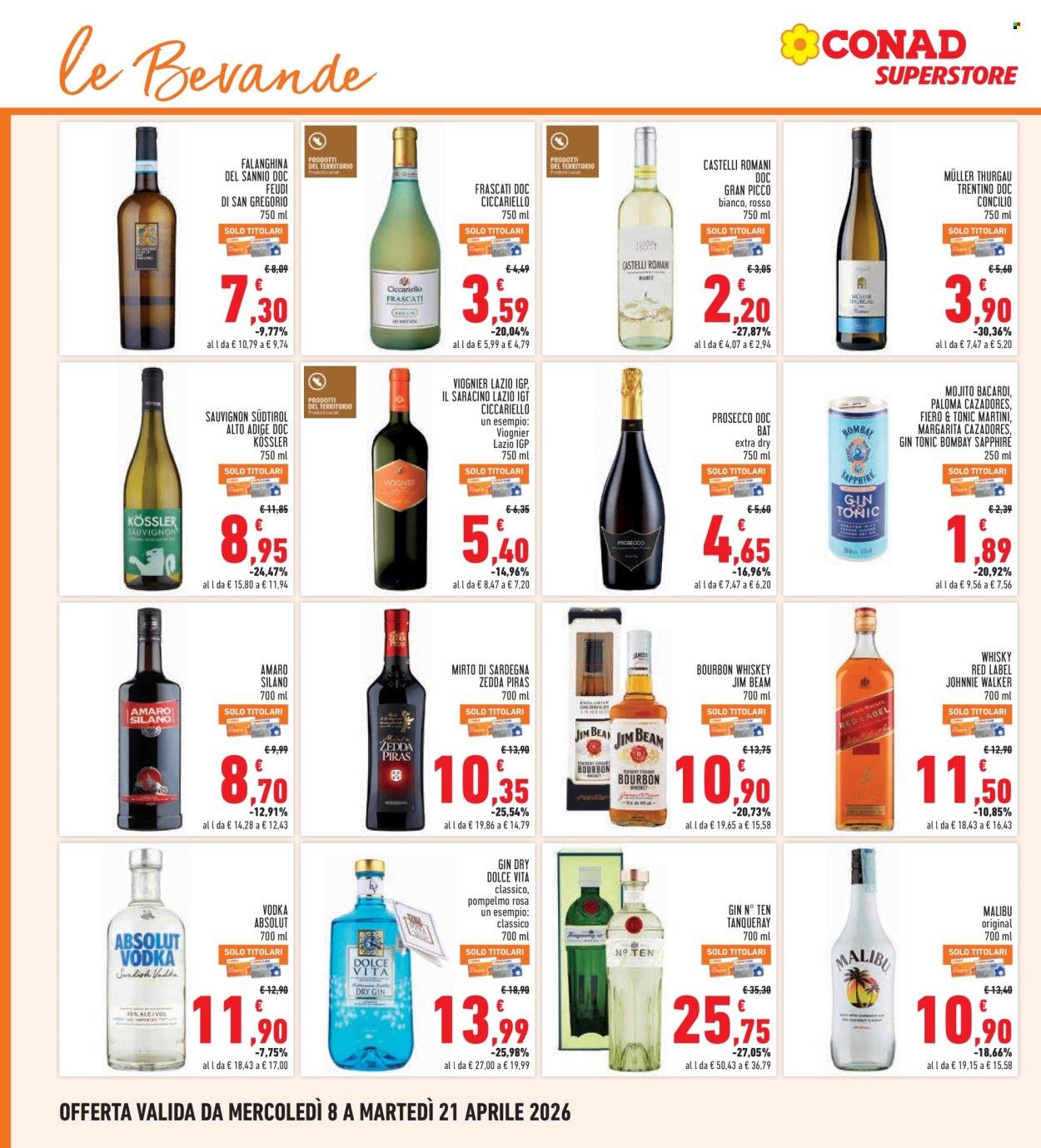 Volantino Conad - 8/4/2026 - 21/4/2026. Pagina 20