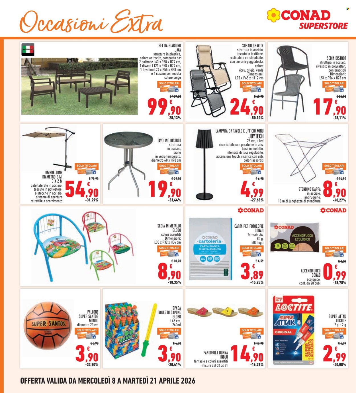 Volantino Conad - 8/4/2026 - 21/4/2026. Pagina 24