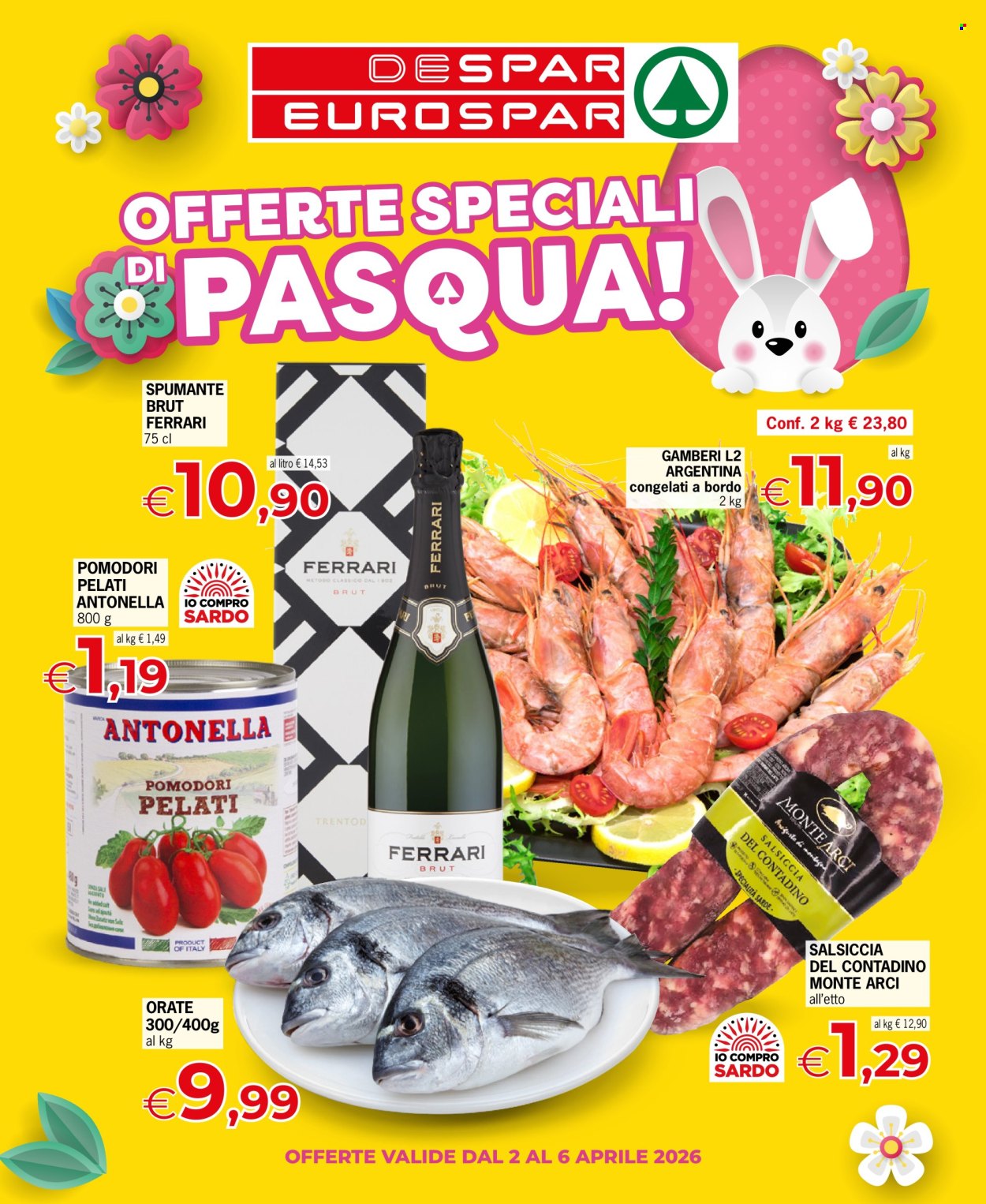 Volantino Despar - 2/4/2026 - 6/4/2026. Pagina 1