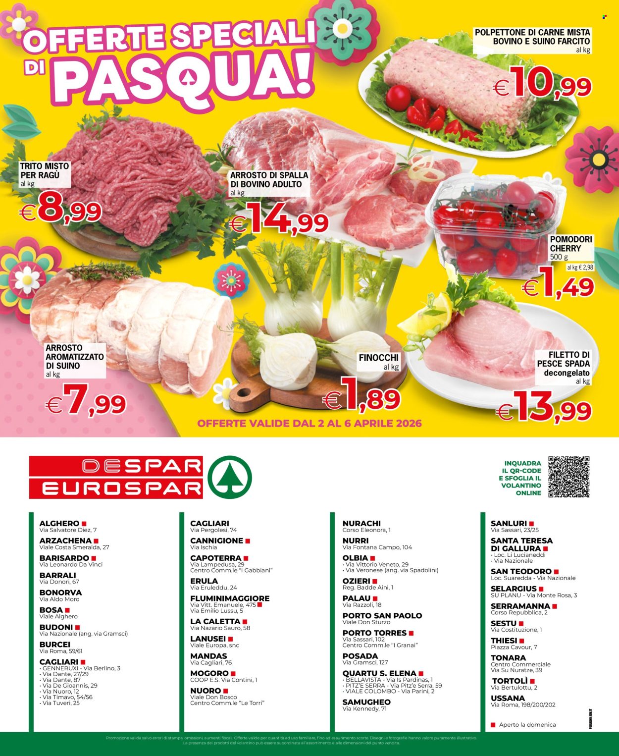 Volantino Eurospar - 2/4/2026 - 6/4/2026. Pagina 4