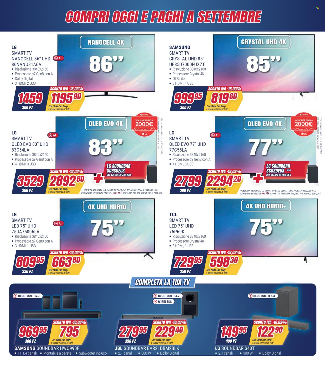 Volantino Trony - 2/4/2026 - 16/4/2026. Pagina 27