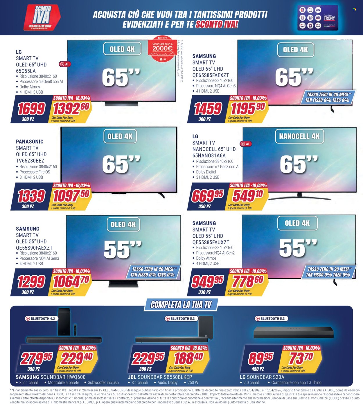 Volantino Trony - 2/4/2026 - 16/4/2026. Pagina 28